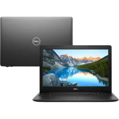 Notebook Dell Inspiron I15-3583-A50P 8ª Core I7 8GB (Radeon 520 2GB) 256GB SSD 15,6" W10 | R$3.519
