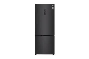 Geladeira LG Inverter Bottom Freezer 451 litros 127V Black - GC-B569NQLC