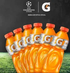 Compre 6 Gatorades e ganhe um mês de esporte interativo plus