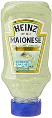 (Rec / + por - R$ 5,24 ) Maionese Heinz Alho Tostado com Ervas 215G