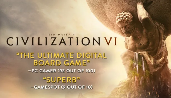 Sid Meier’s Civilization® VI (MAC + ATIVAÇÃO STEAM)