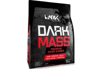 Hipercalórico Dark Mass 3kg   Whey Protein  Creatina  Albumina  Waxy Maize  Zero Gordura  Ganho de Massa Muscular