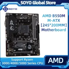 Placa Mãe Soyo AMD B550M