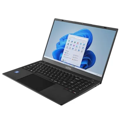 Foto do produto Notebook Ultra 15.6 Celeron N4020C 4GB 128GB eMMC Windows 11 UB261 Cinza
