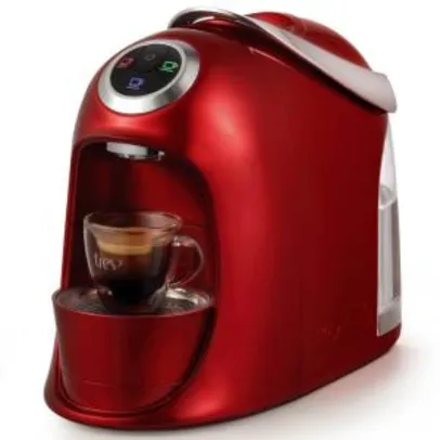 Máquina de Café Expresso e Multibebidas Três Corações Versa S20 127V Vermelha - R$330
