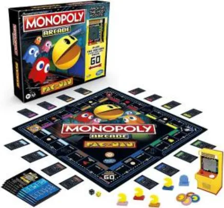 Jogo Monopoly Arcade Pacman - E7030 - Hasbro | R$ 189