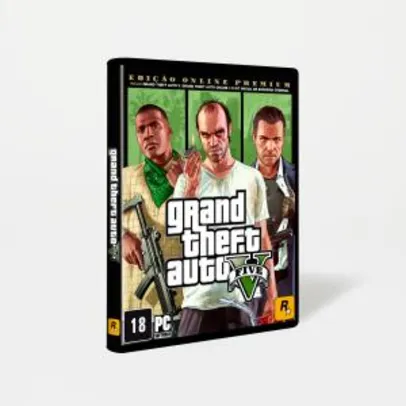 Game Grand Theft Auto V: Edição Premium Online - PC | R$23