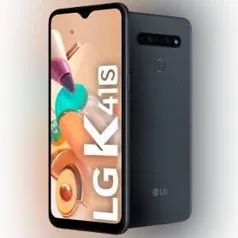 SMARTPHONE LG LMK410BMW K41S 32GB TITÂNIO câmera dupla com selfie de 8mp e bateria de 4.000mah