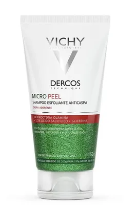 Vichy Dercos Micro Peel - Shampoo Esfoliante - 150ml | R$56