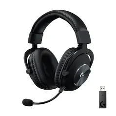 Headset Gamer Sem Fio Logitech G PRO X Wireless LIGHTSPEED 7.1 Dolby Surround, Blue VOICE, Drivers 