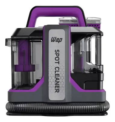 Extratora de Sujeira Portátil Wap Spot Cleaner W3 Borrifa Esfrega e Extrai 1450w Cinza e Roxo 220v