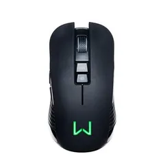 Mouse Sem Fio Gamer Warrior, 3600DPI, LED, 7 Botões - MO280 | R$70