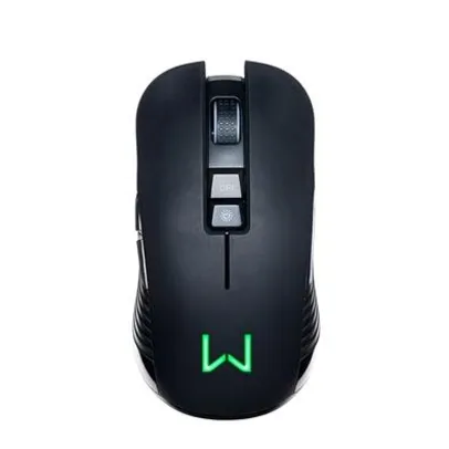 Mouse Sem Fio Gamer Warrior, 3600DPI, LED, 7 Botões - MO280 | R$70