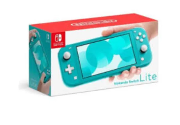 [APP] Nintendo Switch Lite Turquesa | R$1439