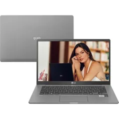 Notebook Lg Gram 14z90n-V.Br51p1 Intel Core I5-1035g7 8gb 256gb W10 14" Cinza Tintanium R$ 4.750