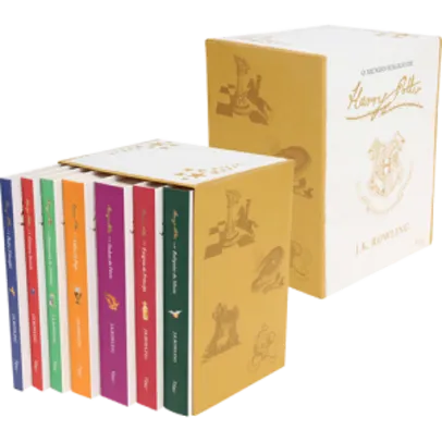 Livro - Box O mundo Mágico de Harry Potter - 7 livros (Capa Branca)
- R$89,91