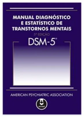 Ebook DSM-V Manual Diagnóstico e Estatístico de Transtornos Mentais | R$17,45