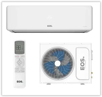 Ar-Condicionado Split 9000 BTUs EOS Master Confort On/Off High Wall Só Frio EASM9000FI/EASM9000FE 220V