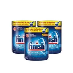 Kit Finish Pówer Pówder (pó 1kg) 3 Unidades por R$ 42