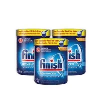 Kit Finish Pówer Pówder (pó 1kg) 3 Unidades por R$ 42