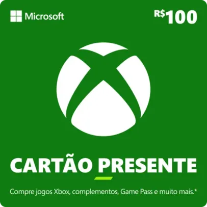 15% OFF em Gift Card XBOX