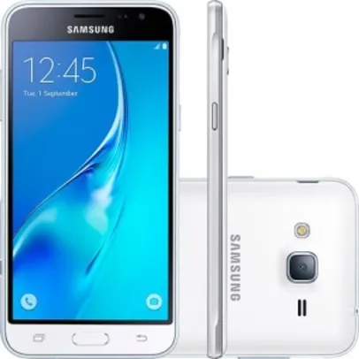 [Americanas] Smartphone Samsung Galaxy J3 Duos Dual Chip Android 5.1 4G Wi-Fi 1,5 GB RAM- Branco