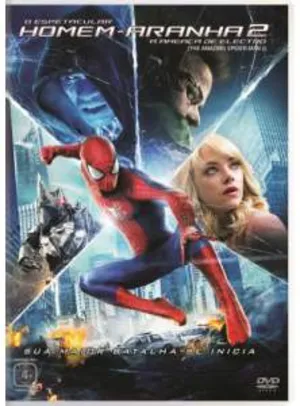 [Saraiva] DVD O Espetacular Homem-Aranha 2: A Ameaça de Electro - R$5
