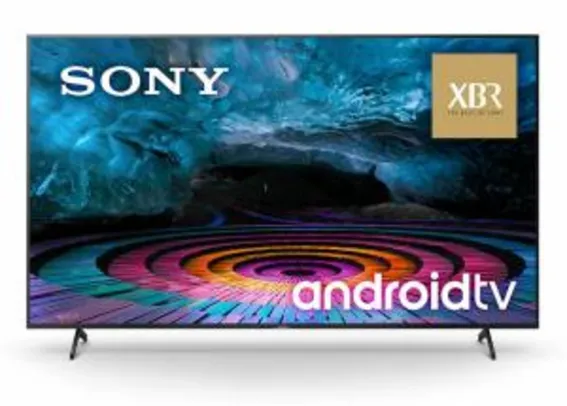 Android TV 4K 65" Sony XBR-65X805H – muito mais cores, recomendada pela Netflix e inteligência artificial | R$ 4737