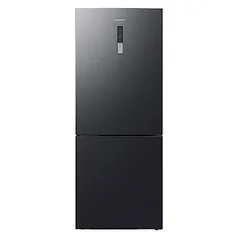 Geladeira Samsung Duplex Inverse BAROSA RL4353 com Smart Sensor e Rack para Vinho 435L Black Inox Look 127V