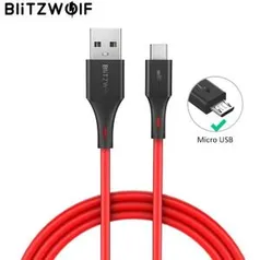 Cabo Micro USB Blitzwolf | R$0,06