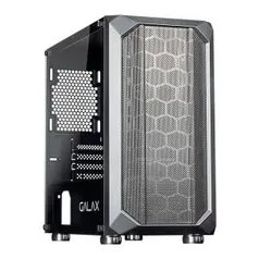 Gabinete Gamer Galax Nebulosa, Mid Tower, Vidro Temperado, S-Fan, Black, | R$ 259