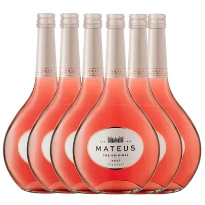 Kit 6 Garrafas Vinho Mateus Rosé