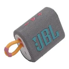 CAIXA DE SOM JBL GO 3 BLUETOOTH 4.2W CINZA - R$237