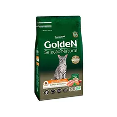 [PRIME] Ração Golden Seleção Natural para Gatos Adultos Sabor Frango - 10,1kg