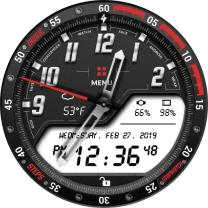 Challenger Watch Face – Apps no Google Play