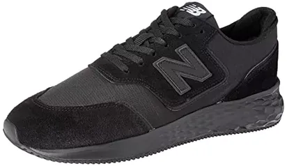 Tênis New Balance X70, Masculino, Preto/Preto, 42