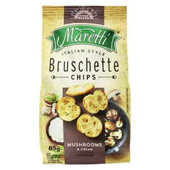 [10 un / Recorrência] Maretti Bruschetta com Cogumelos e Creme