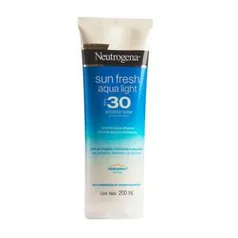 Protetor Solar Neutrogena Sun Fresh Aqua Light FPS30 200ml | R$16