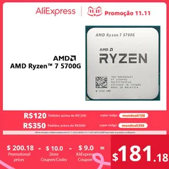 Processador AMD Ryzen 7 5700G Novo