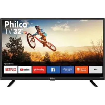 [CC Shoptime] Smart TV LED 32" Philco PTV32G52S HD | R$720