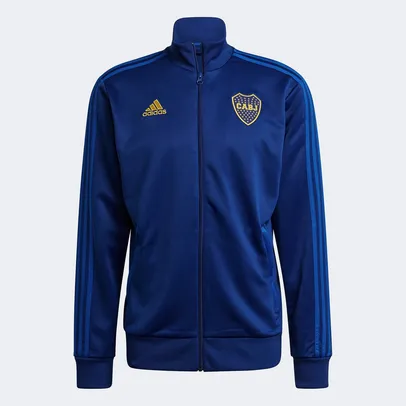 Jaqueta Boca Juniors Adidas Track Top Masculina