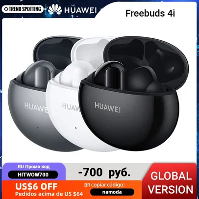 Fone de Ouvido Huawei freebuds 4i - Versão Global