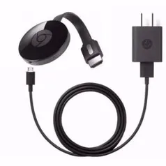 Novo Google Chromecast 2 Hdmi Full HD  Wireless Para Android PC MAC e IOS