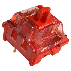 Switch Akko para Teclado Mecânico Linear, 45 Peças, Radiant Red - 6925758611336