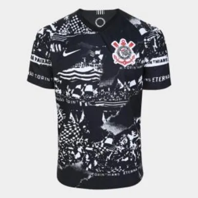 Camisa Corinthians III 19/20 Torcedor Nike - Invasões | R$100