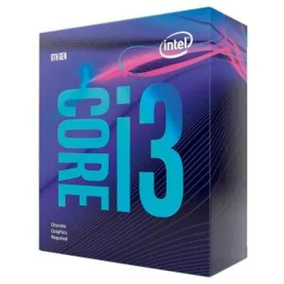 Processador Intel® Core™ i3 9100F | R$500