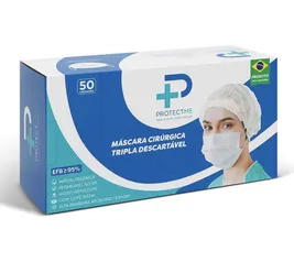 100un Máscaras Cirúrgicas