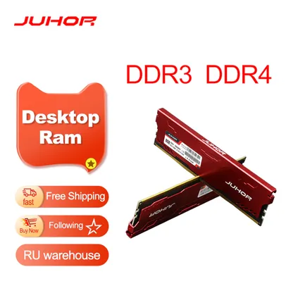 Memória ram 8g ddr4 2666mhz com dissipador de calor