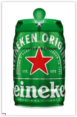 [Leve 2] Cerveja Lager Premium Heineken Barril 5l