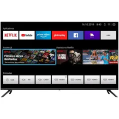 Smart Tv Philco 50" Resolução 4k Áudio Dolby - Tv Ptv50g70sblsg 4k Led | R$1980